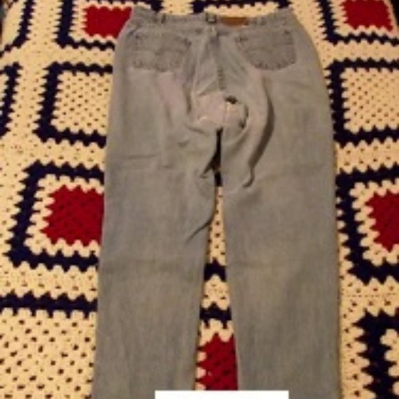 LEVIS Light Blue  Straight Leg Womens Jeans sz-18 - Picture 8 of 8